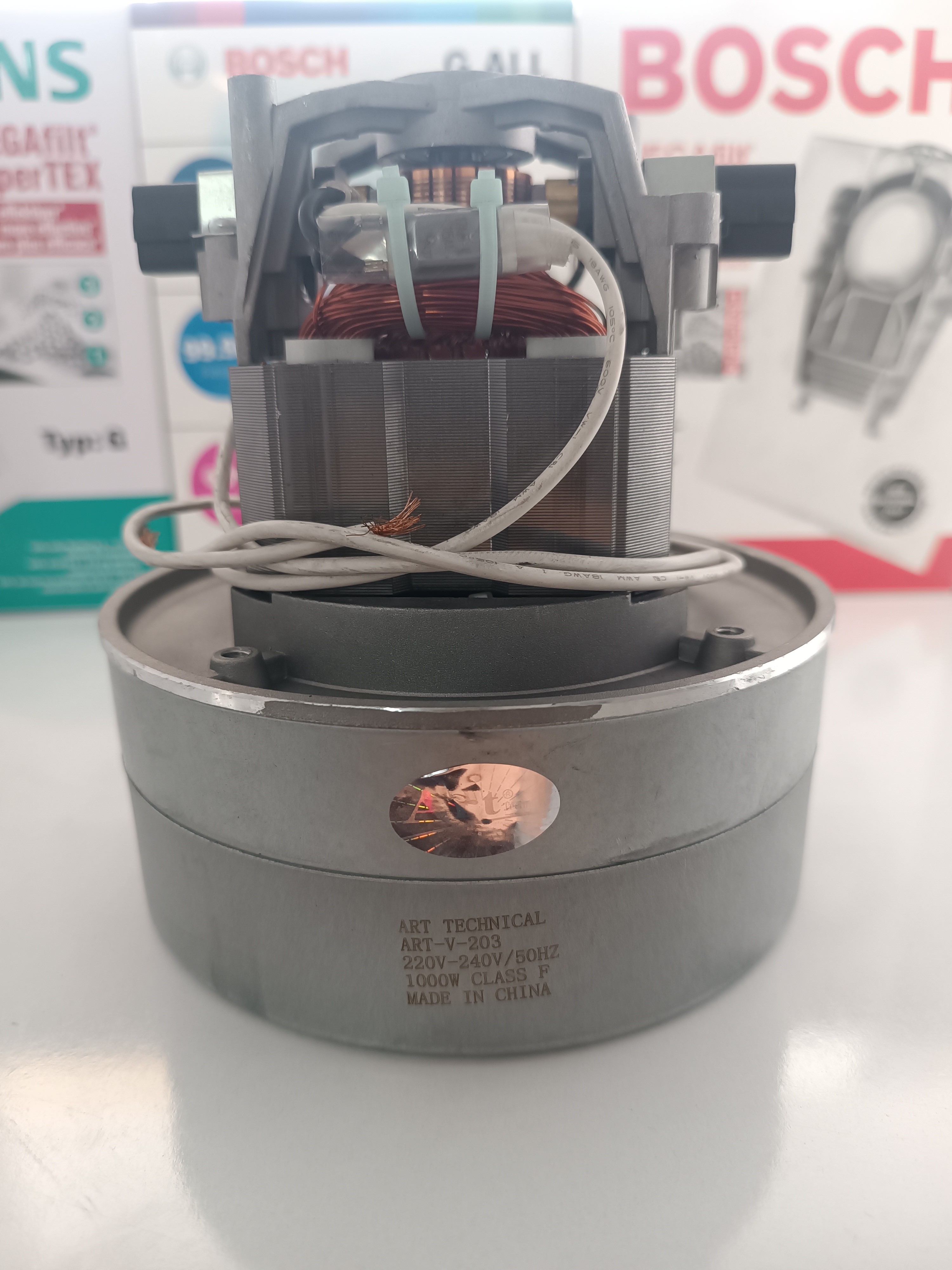 موتور جاروبرقی دوپروانه خاک 1000w